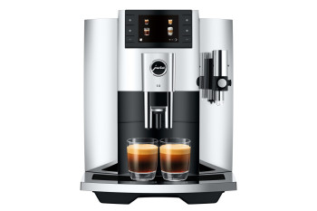 Jura E8 Coffee Machine - Chrome